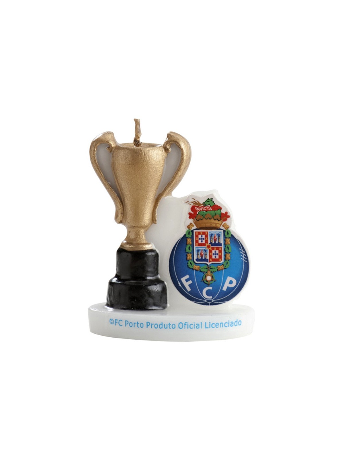 Dekorationsgeburtstagskerze - F.C. Porto - 7,5cm
