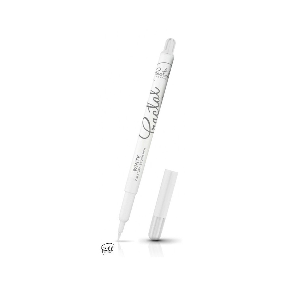 Decorative pencil Fractal - White, white (1.3g)