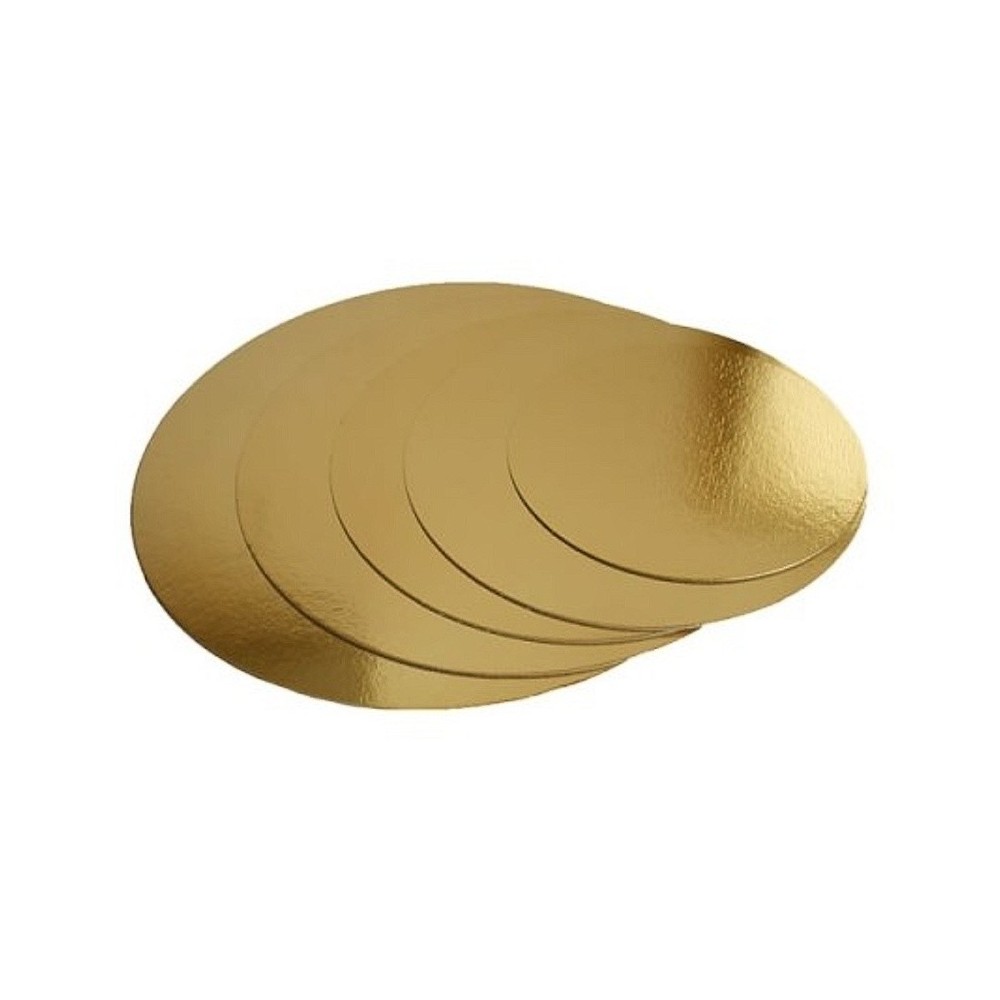 Tortenplatten in gold 14cm