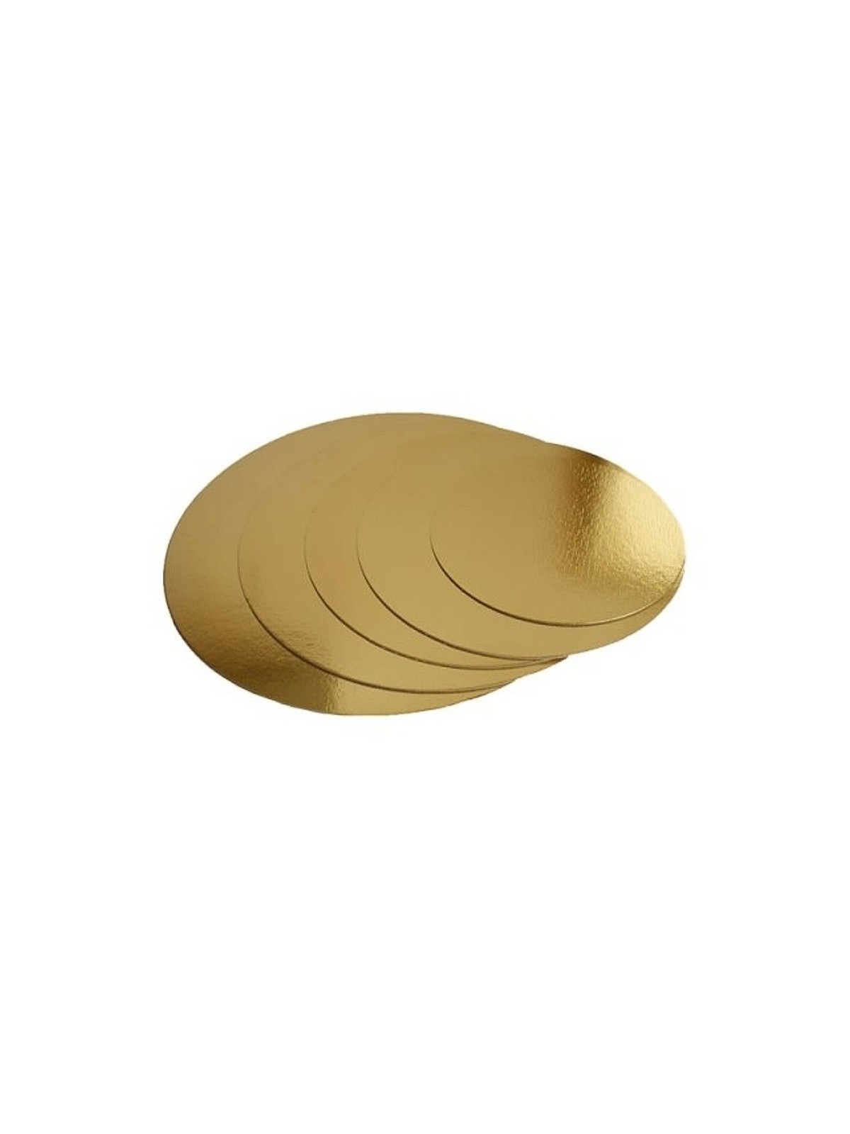 Tortenplatten in gold  round 40cm