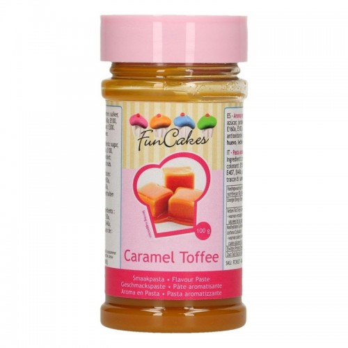 FunCakes Flavouring  - Flavour paste - Caramel Toffee - 100g