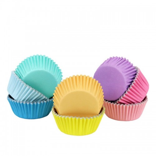 PME Sugarcraft Cupcake Cases - Pastel - 100pcs