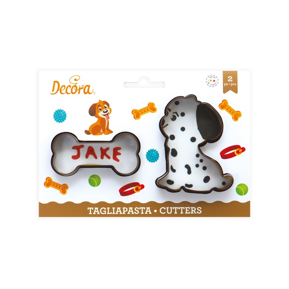 Decora set of cookie cutters - puppy 2pcs