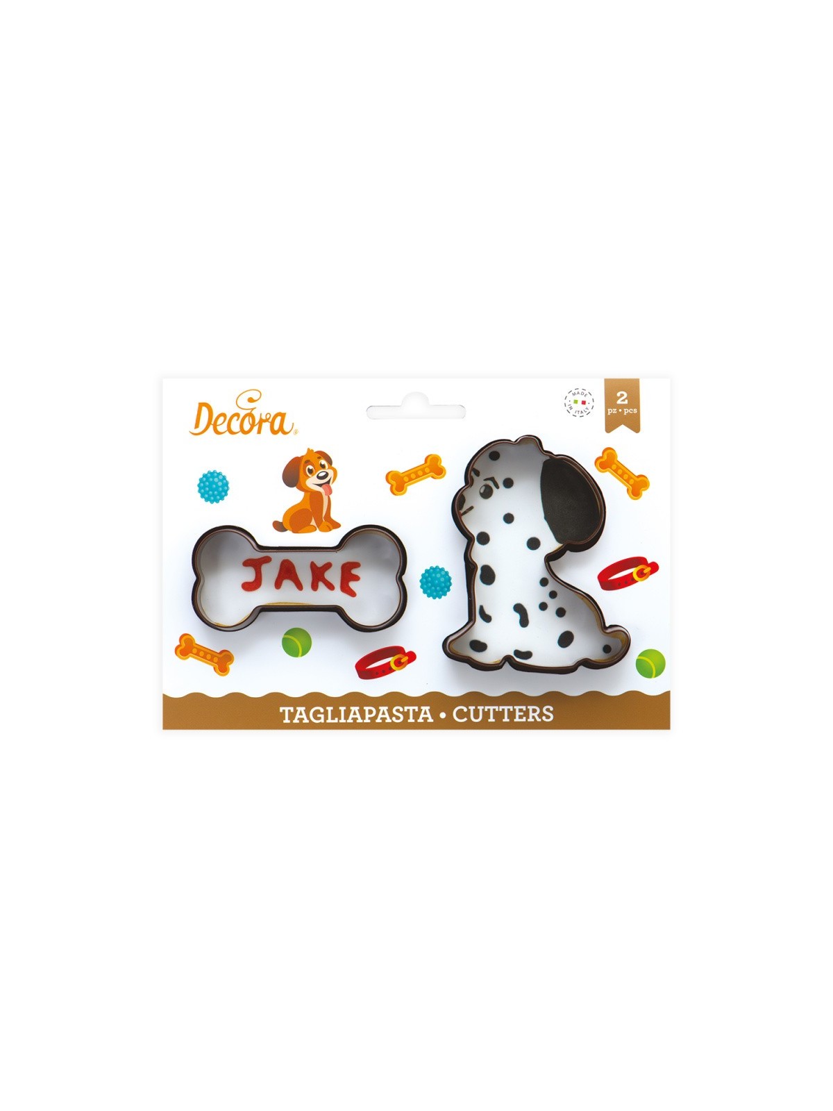 Decora set of cookie cutters - puppy 2pcs