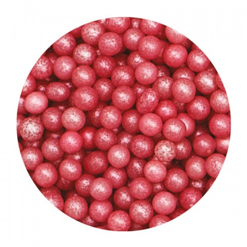 Decora - Zuckerperlen 4mm - Rosa Zuckerperlen -  100g