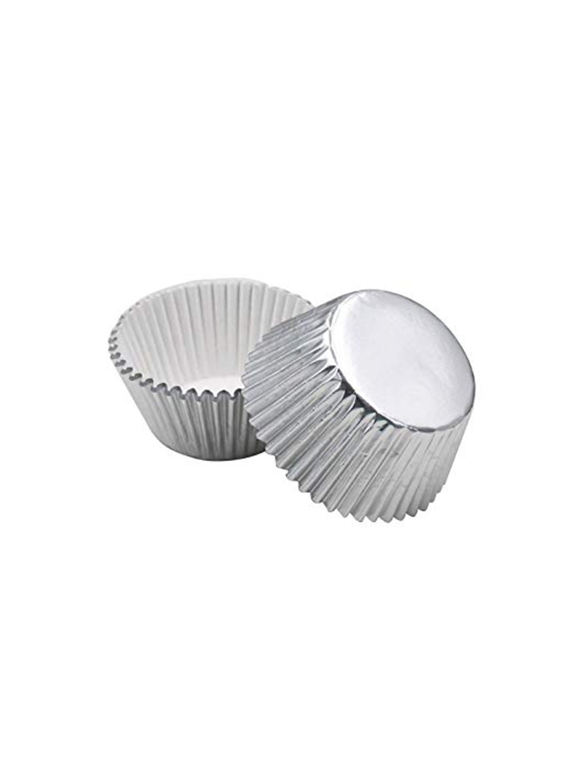 Decora MINI Cupcakes   2,7 x 1,7 cm - Silber - 90-100 Stück