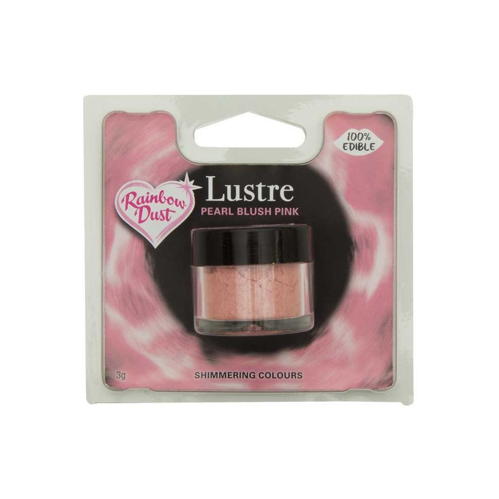 Puderfarbe Rainbow dust - RD Edible Silk - Pearl Blush Pink  2-4g