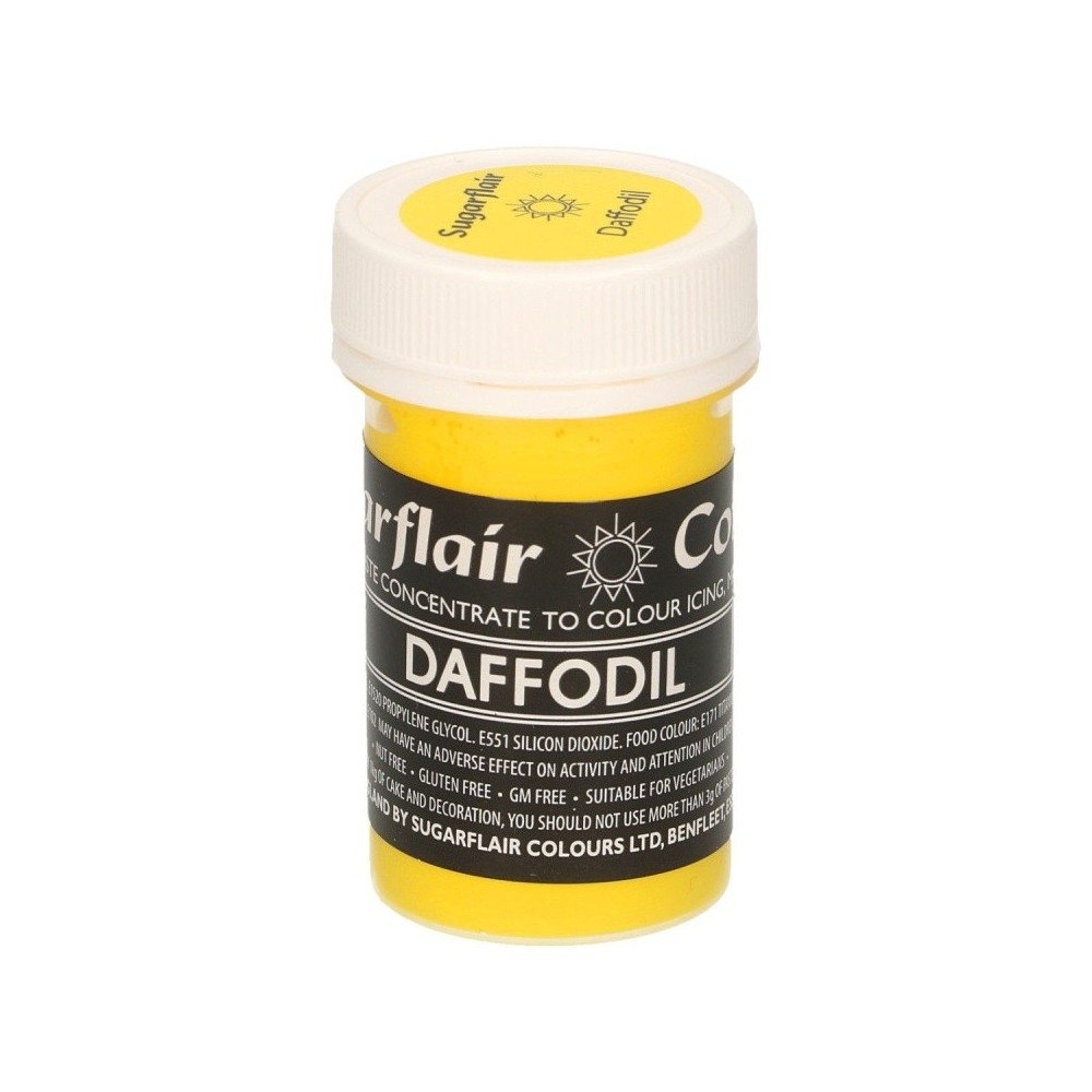 Sugarflair paste colour -  Daffodil 25g