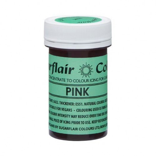 DISCOUNT: Sugarflair NatraDi Natural paste Pink  25g