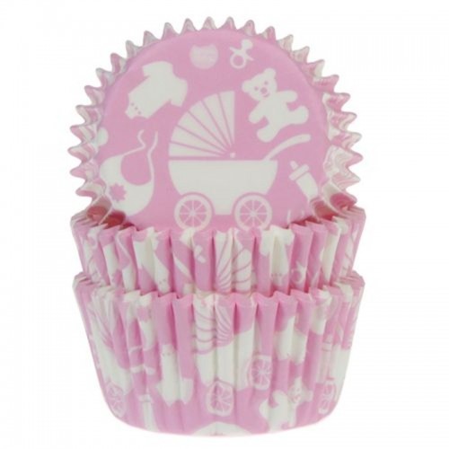 HoM bakery baskets - baby - pink - 50pcs