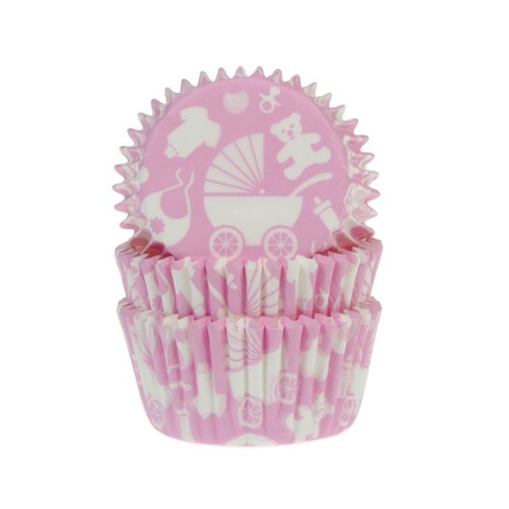 HoM bakery baskets - baby - pink - 50pcs