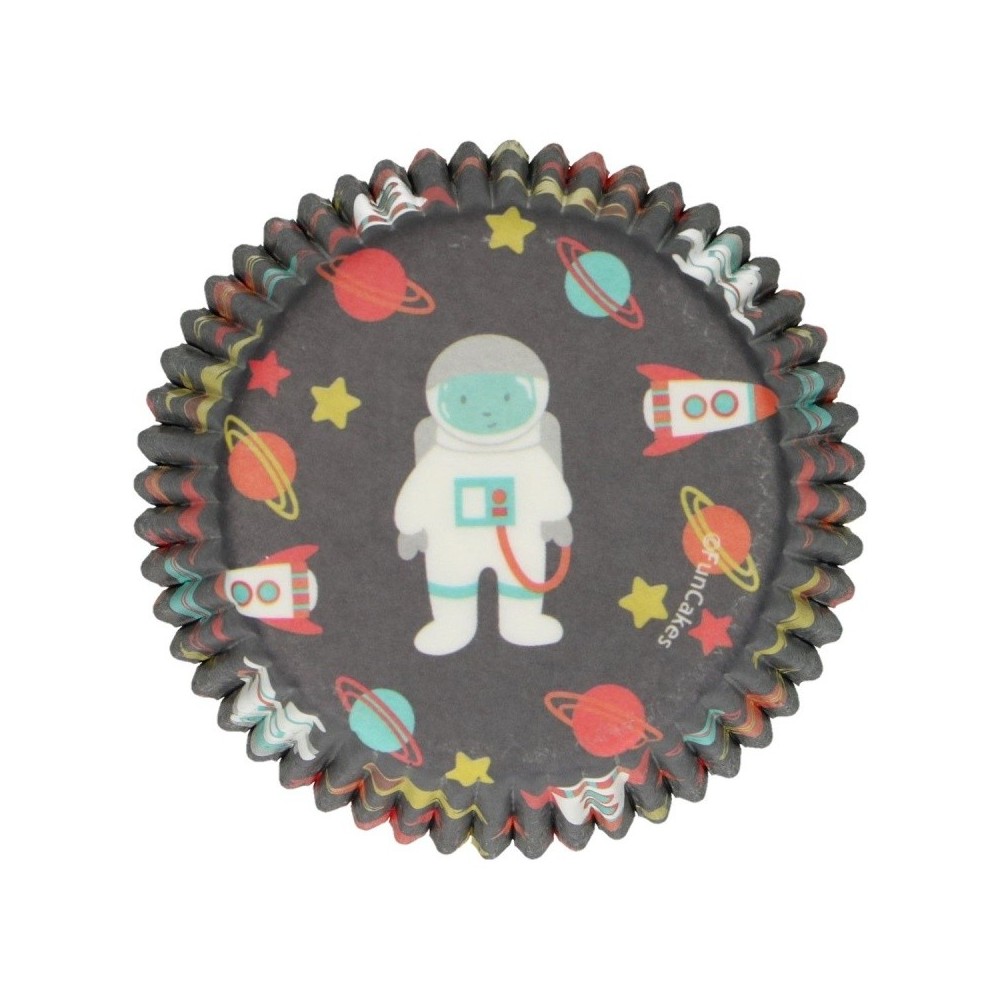 FunCakes  Baking Cups - space - 48pcs