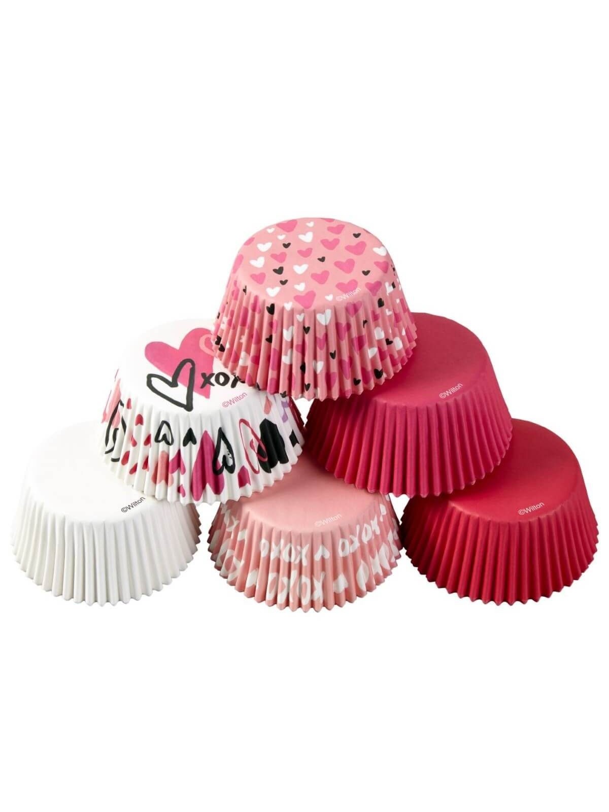 Wilton Baking Cups traditionally Valentine 150pcs