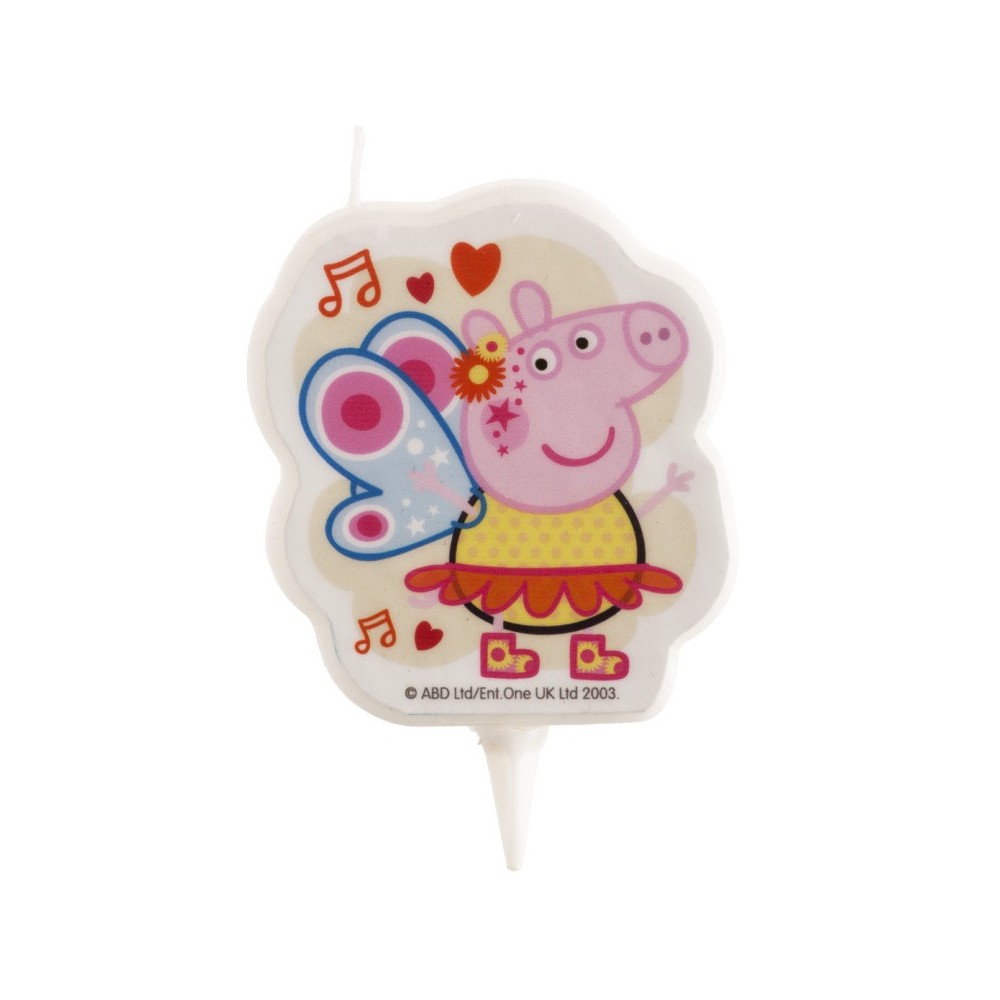 Decorative cake candle - Peppa Pig 2D