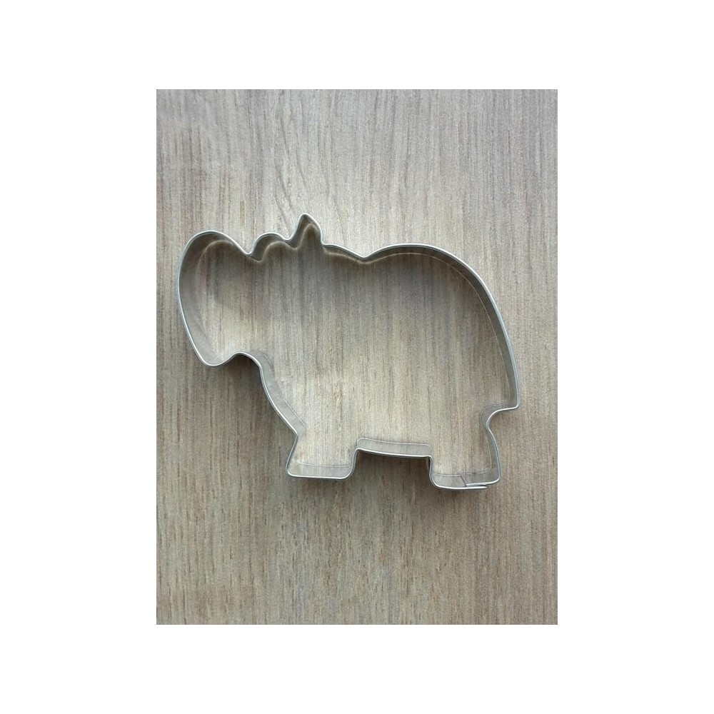 Stainless steel cookie cutter - hippopotamus