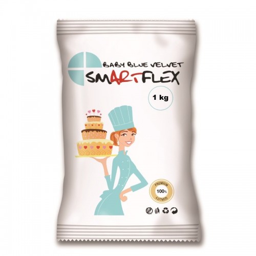 Smartflex Baby Blue Samt 1kg - Bezugsmasse