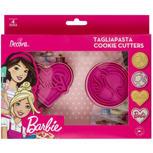 Decora set Ausstecher - Barbie  2St