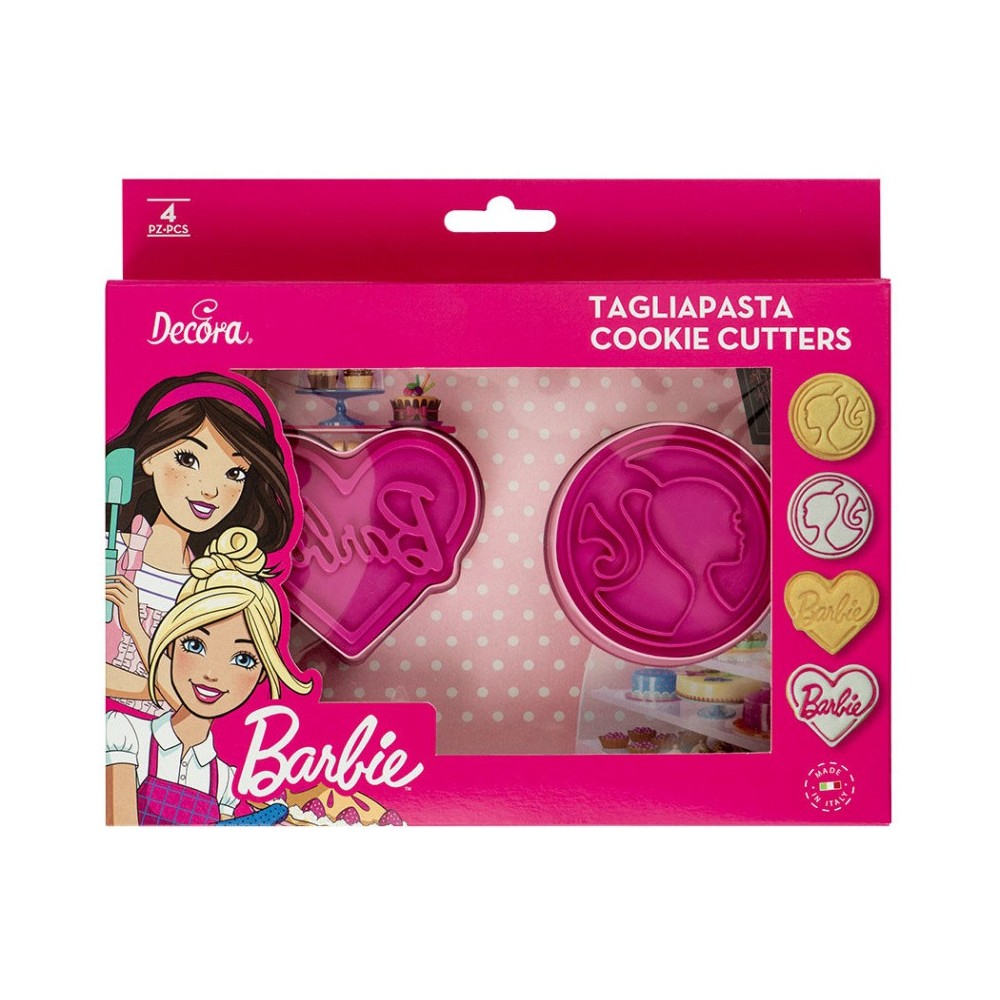 Decora set Ausstecher - Barbie  2St