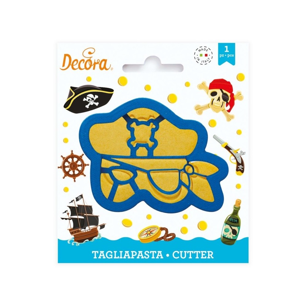 Decora set of cutters - pirate mask 1pc