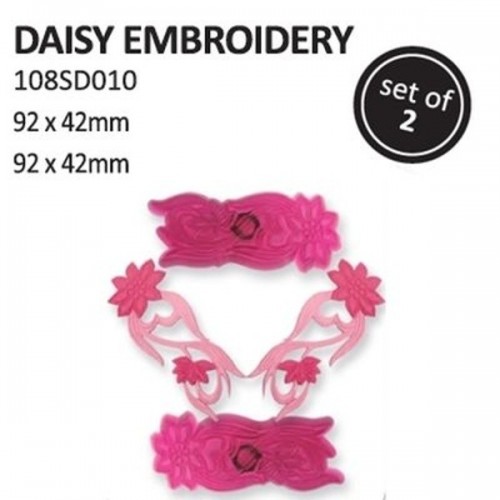 JEM Daisy Embroidery - gänseblümchen  Kette 2stk